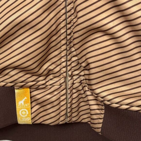 LRG Journey Retro End Streetwear Urban Tan Brown Track Jacket Men’s L - Picture 8 of 15